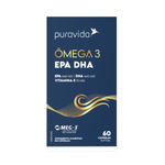 Ômega 3 EPA Epa + Dha 60 Caps - Puravida
