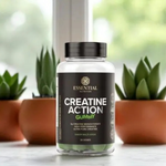Creatine Action Gummy Maçã Verde 60 Gomas - Essential Nutrition