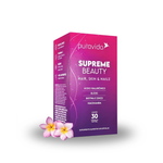 Supreme Beauty Pele, Unha e Cabelo 30 Caps - Puravida