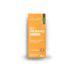 Bio Vitamina D3 + K2 com 20ml - Puravida