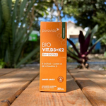 Bio Vitamina D3 + K2 com 20ml - Puravida