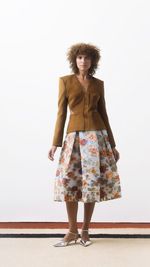 saia midi jacquard italiano