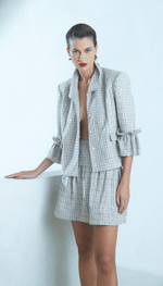 Blazer com manga 3/4