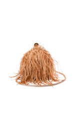 Bolsa esfera lilly com plumas