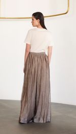 Blusa em algodão Pima decote redondo