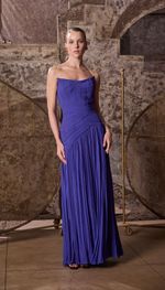 Vestido longo tomara que caia tarquinado