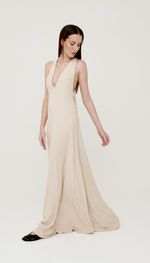 VESTIDO EM CREPE FLUIDO