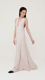 VESTIDO EM CREPE FLUIDO