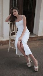 VESTIDO MÍDI EM JACQUARD