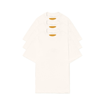 Pack - Camiseta Clássica Off White
