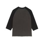 Camiseta Raglan 3/4 Grafite Estonada