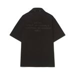 Camisa de Botão Clássica Preta