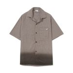 Camisa de Botão Jateada Xadrez