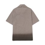 Camisa de Botão Jateada Xadrez