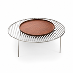 MESA GRELHA G  INOX - COLEÇÃO IN AND OUT