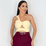 TOP LAÇADO DE TRICÔ BEBERIBE