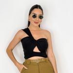 TOP LAÇADO DE TRICÔ BEBERIBE