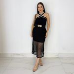 SAIA MIDI DE CROCHÊ RUMI