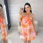 VESTIDO DE CHIFON CALYX