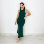 VESTIDO LONGUETE SCUBA LIZZIE