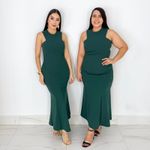 VESTIDO LONGUETE SCUBA LIZZIE