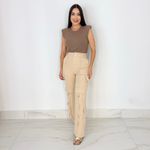 CALÇA CARGO DE ALFAIATARIA KAREN