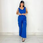 CONJUNTO CROPPED E CALÇA DE ALFAIATARIA CHASE