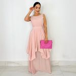 VESTIDO LONGO CREPE MADRID SAMREEN