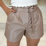 SHORT COM CINTO COURO FAKE RHEIN