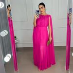 VESTIDO LONGO DE TULE SEM BOJO AHTARI