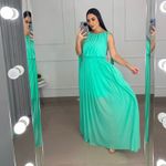 VESTIDO LONGO DE TULE SEM BOJO AHTARI