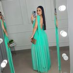 VESTIDO LONGO DE TULE SEM BOJO AHTARI
