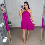 VESTIDO CREPE DUNA SEM BOJO BRIANÇON
