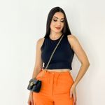 CROPPED EM POLIAMIDA LISO MAYA
