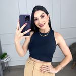 CROPPED EM POLIAMIDA LISO MAYA
