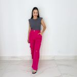 CALÇA CARGO DE ALFAIATARIA KAREN