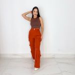 CALÇA CARGO DE ALFAIATARIA KAREN