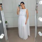 VESTIDO LONGO DE TULE SEM BOJO AHTARI