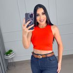 CROPPED EM POLIAMIDA LISO MAYA