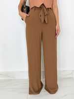 CALÇA PANTALONA CREPE SLAB CAROLYN