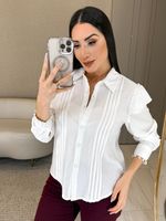 CAMISA CREPE PEROLADA POCALI