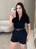 SHORT DE ALFAIATARIA COM CINTO SMALL