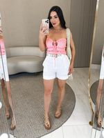 SHORT DE ALFAIATARIA COM CINTO SMALL