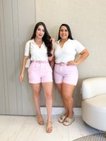 SHORT DE ALFAIATARIA COM CINTO SMALL