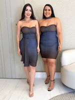 VESTIDO TOMARA QUE CAIA DE TULE CHANDLER