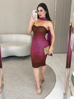 VESTIDO TOMARA QUE CAIA DE TULE CHANDLER