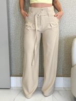 CALÇA PANTALONA LORIS TWILL AMELIA