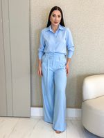 CALÇA PANTALONA LORIS TWILL AMELIA