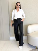CALÇA PANTALONA LORIS TWILL AMELIA