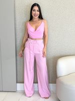 CALÇA PANTALONA LORIS TWILL AMELIA